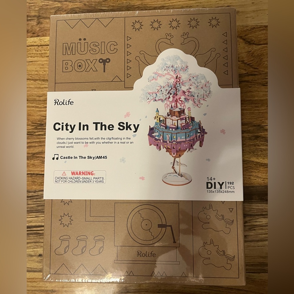 Buildable music box